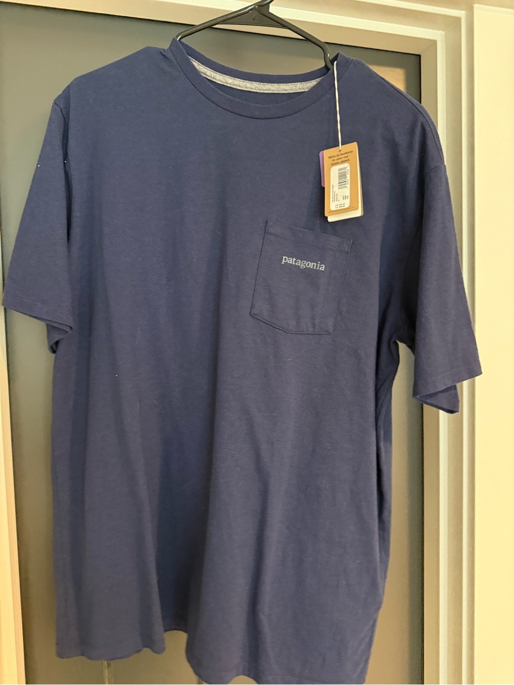 Patagonia Men’s Deep Navy Pocket Tee